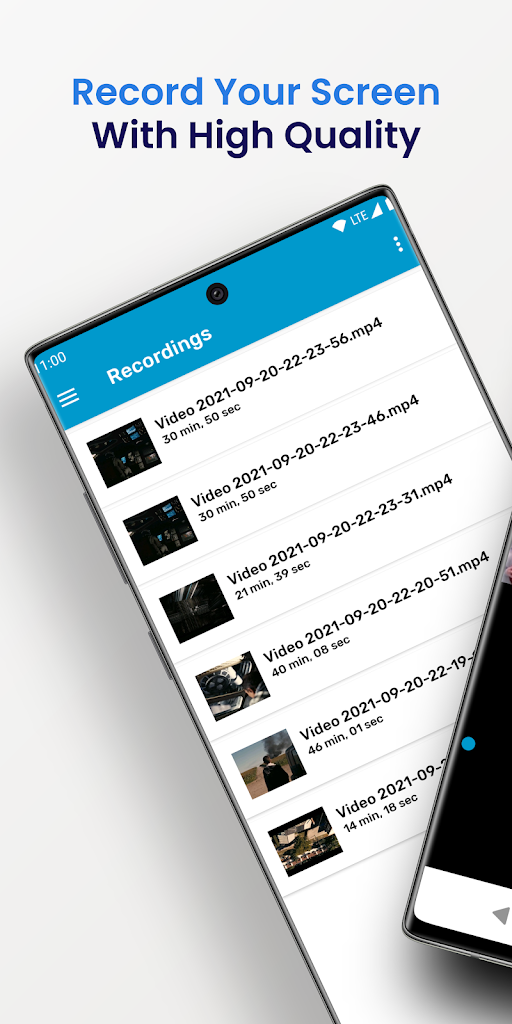 Epic Screen Recorder App Screenshot