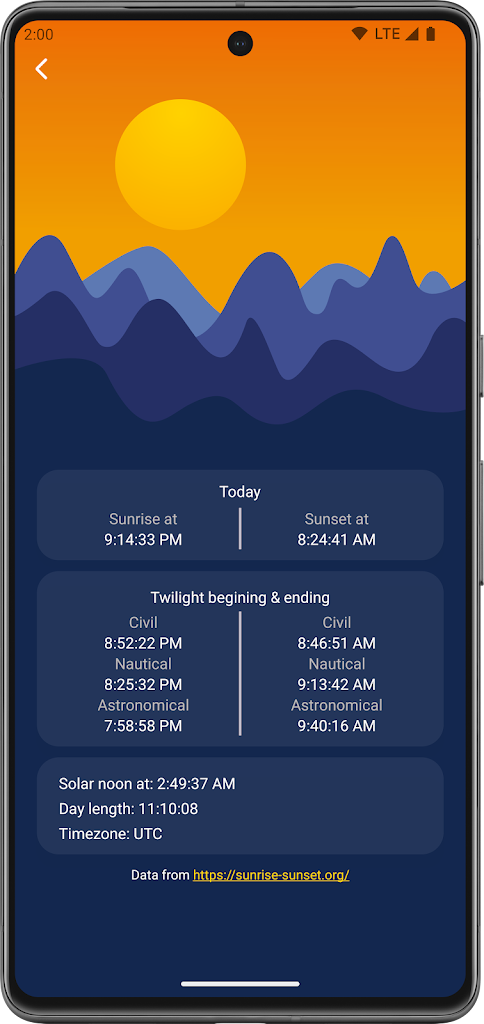 True Compass App Screenshot